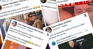 (Видео) Шеширот на Меланија и сенатор во шорцеви: Најдобрите шеги и мемиња од инаугурацијата