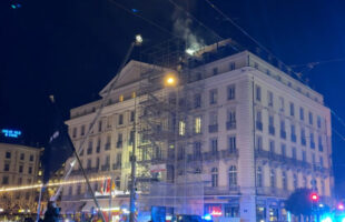 Пожар избувна во најстариот луксузен хотел во Швајцарија