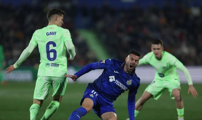 Хетафе ја запре Барселона, Гави на противниците им посака да испаднат од Примера