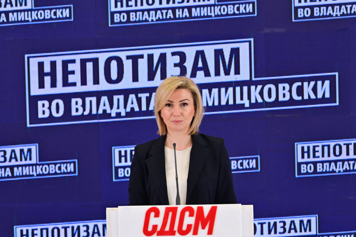 (Видео) СДСМ: Дрзок непотизам во Владата на Мицкоски, синот Андоновски министер, таткото советник