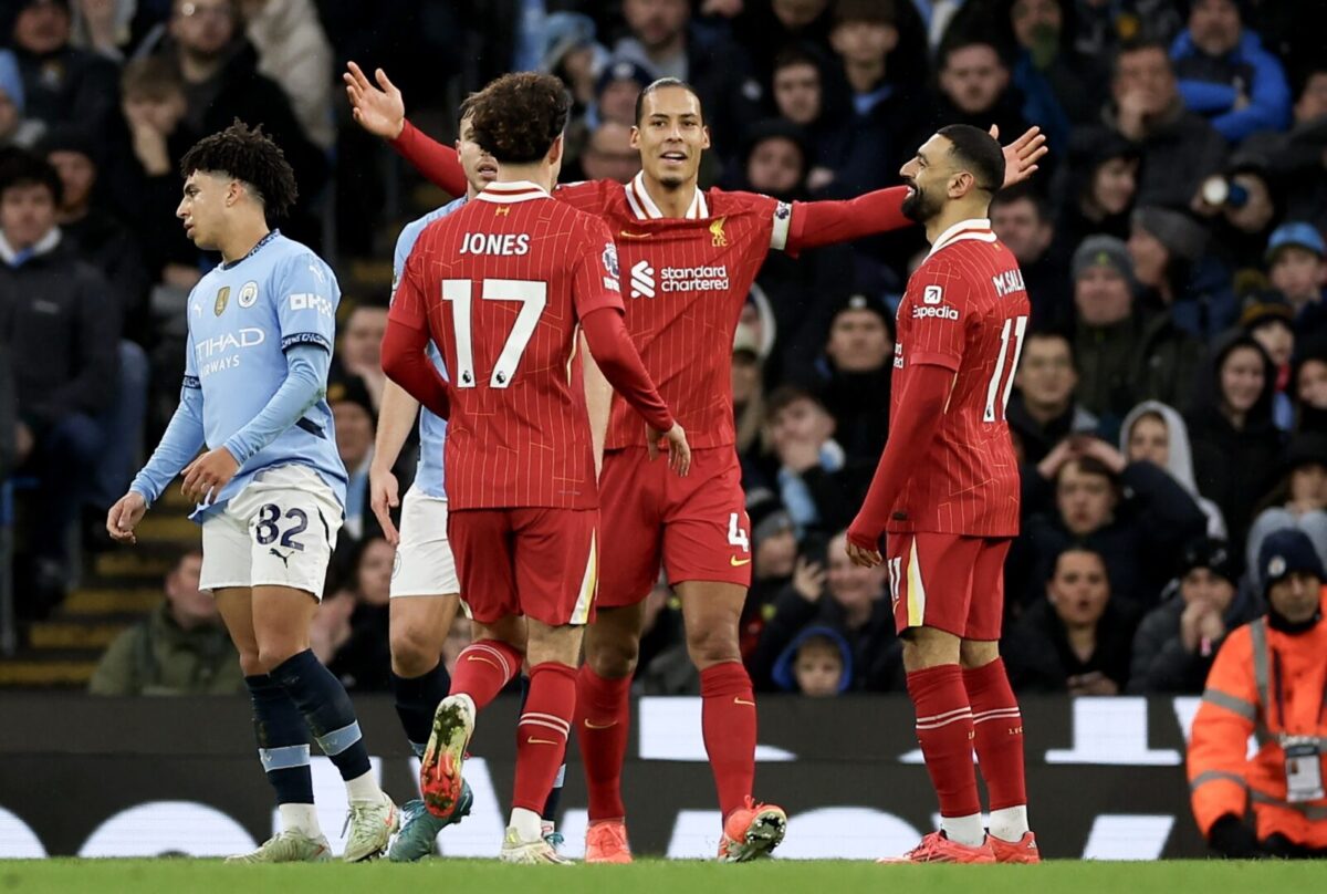 (Видео) Салах и Собослај за триумф на Ливерпул кај Манчестер сити