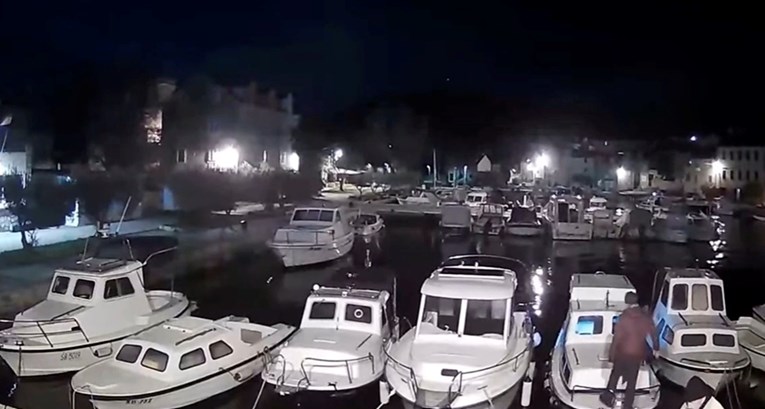 (Видео) Снимен моментот на земјотресот во Далмација