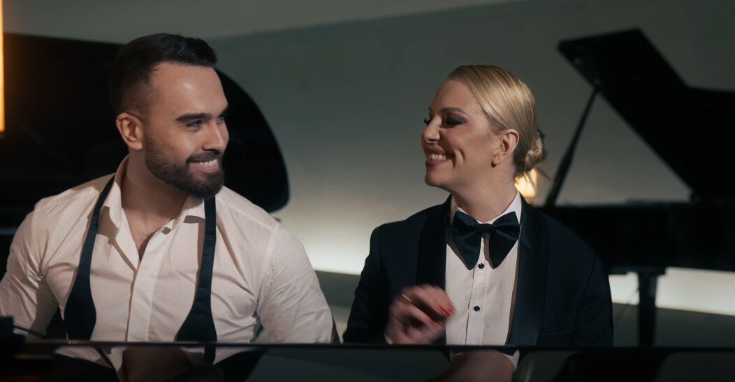 (Видео) „Песна посветена на драги луѓе кои веќе не се со нас“: Тамара и Стефан Лазаров ја промовираа песната „Патишта“