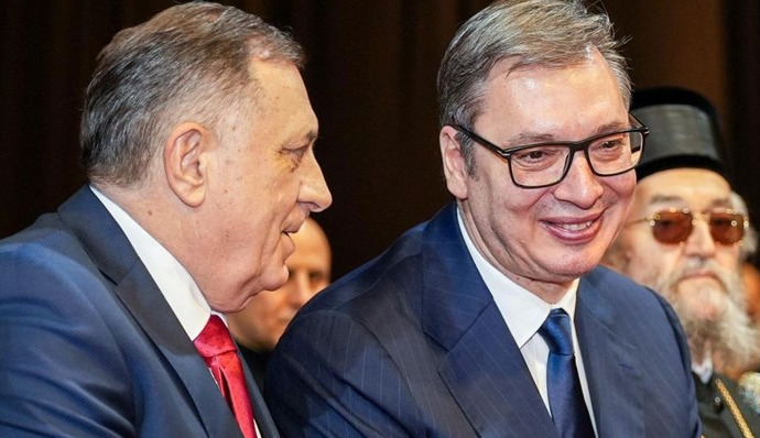 Вучиќ до Додик: Ти благодарам што не и го сврте грбот на Србија, некои веќе не ми се јавуваат
