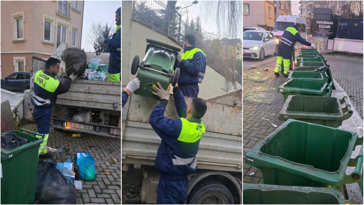 Герасимовски: Исчистен сметот на улицата Славејко Арсов на Водно, обезбедени канти на Кале