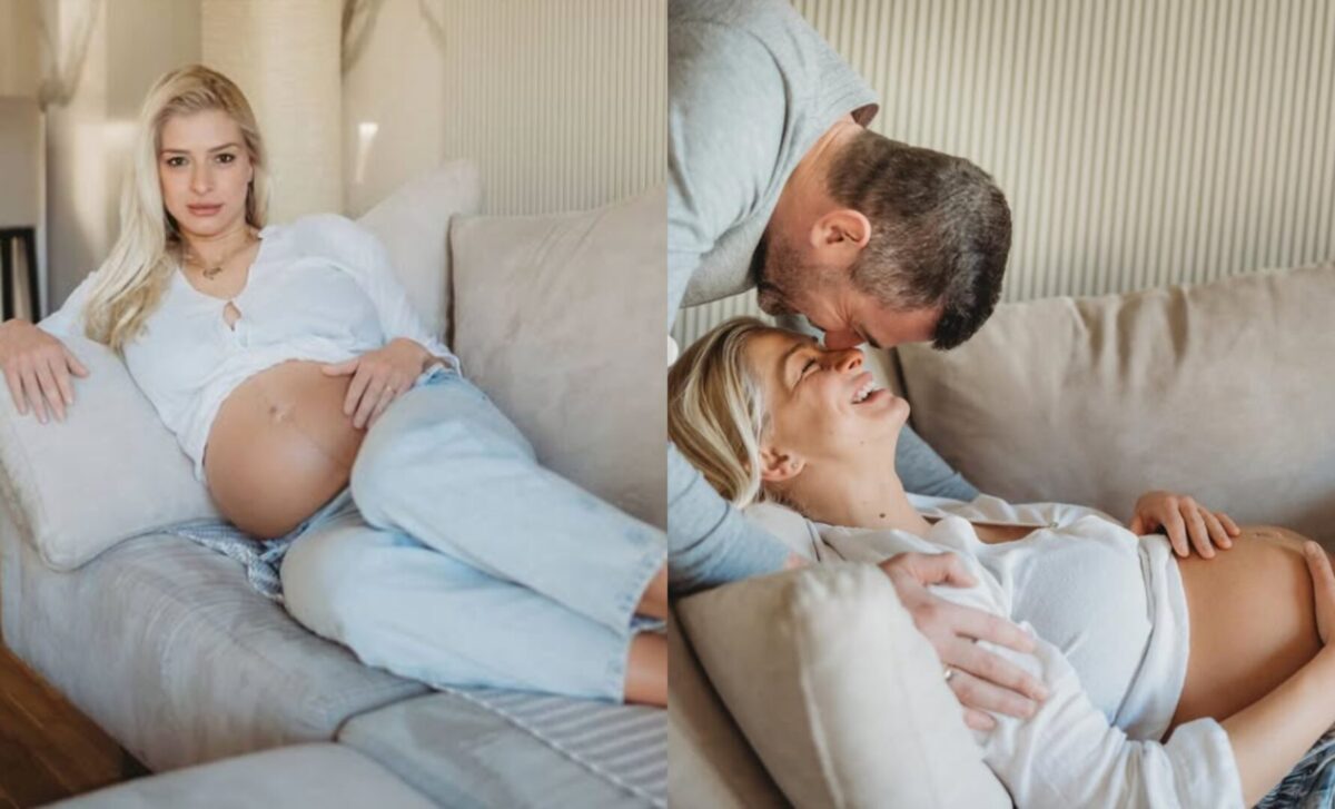 Едина Муса објави трудничка фотосесија со сопругот Александар