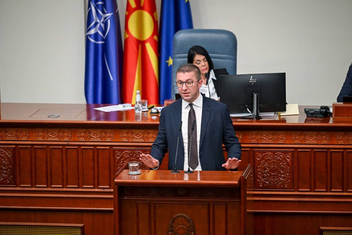 Мицкоски: Коцевски доби шанса, но освен внатрешни пресметки во Обвинителството и браник на минатата власт, друго не видовме