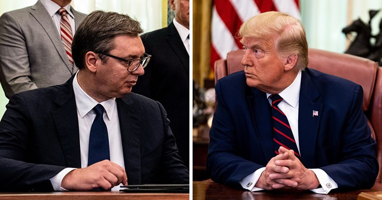Трамп му пиша на Вучиќ: Задоволен сум од сè поинтензивната соработка и новите можности за инвестирање