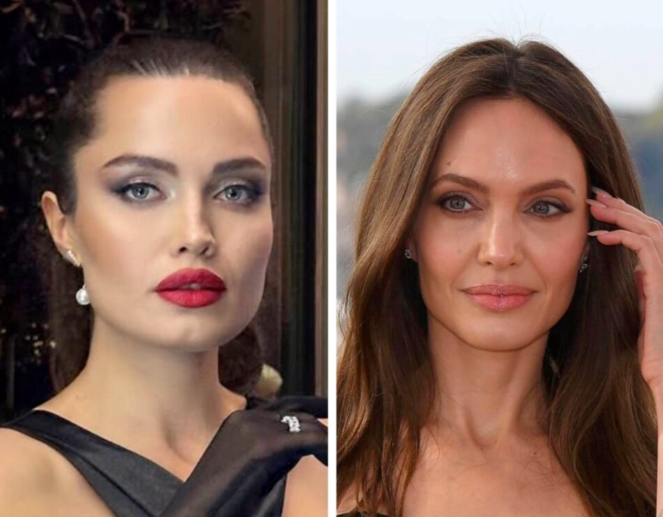 Анџелина Џоли има двојничка: прекрасната Турчинка толку многу личи на неа што луѓето не се сигурни за која актерка се работи кога ги гледаат