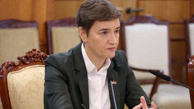 Брнабиќ: Посетата на синот на американскиот претседател е јасна порака за почитување на Србија