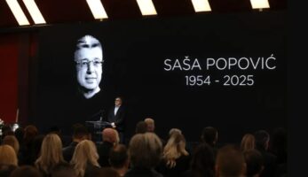 (Видео) Комеморацијата за Саша Поповиќ заврши со солзи