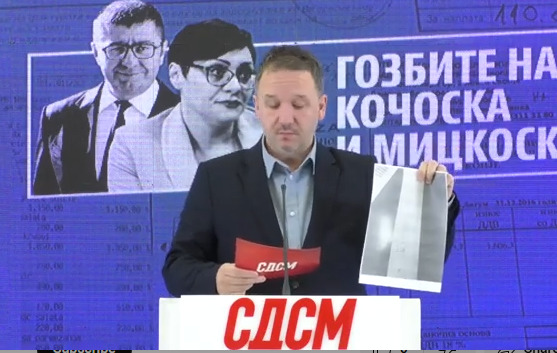 (Видео) Неморал и аздисаност, СДСМ објави сметки од гозбите на Кочоска и Мицкоски