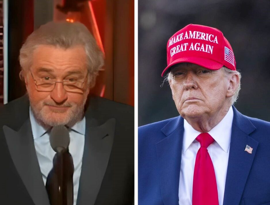 (Видео) Стара снимка на која Де Ниро го пцуе Трамп повторно стана вирална по Оскарите
