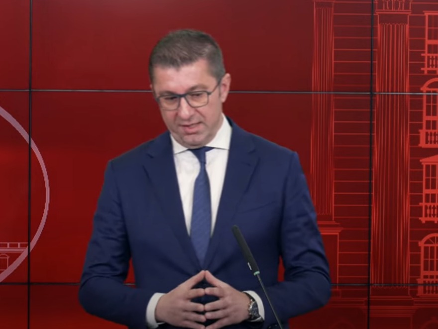 (Во живо) Вонредно обраќање на премиерот Мицкоски