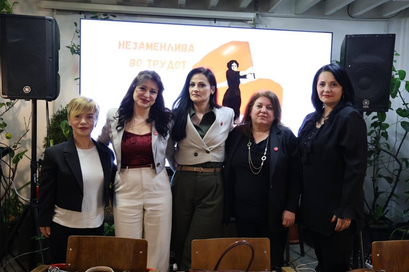 Левица: Жени – борци се оние кои не се откажуваат пред трулоста на системот