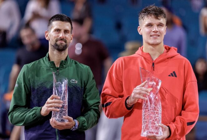Меншик урна неколку рекорди па му порача на Ѓоковиќ: Почнав да играм тенис поради тебе, ти си најдобриот во историјата