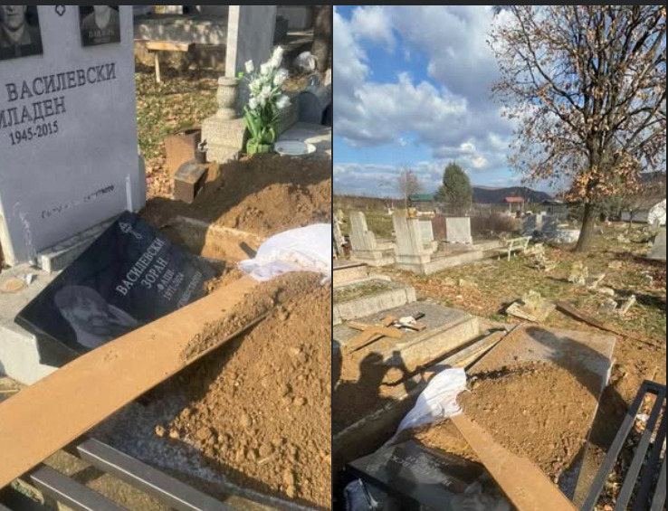 Откопан е гробот на Зоки Фаци, се претпоставува дека крадци барале злато и вредни работи