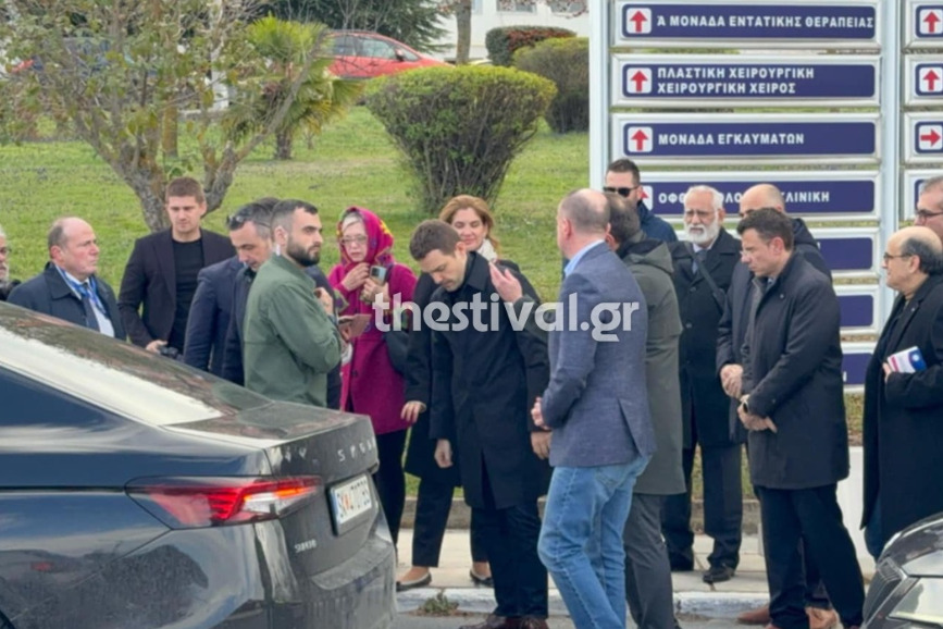 Таравари и Муцунски во Солун, во посета на повредените пациенти од пожарот во Кочани