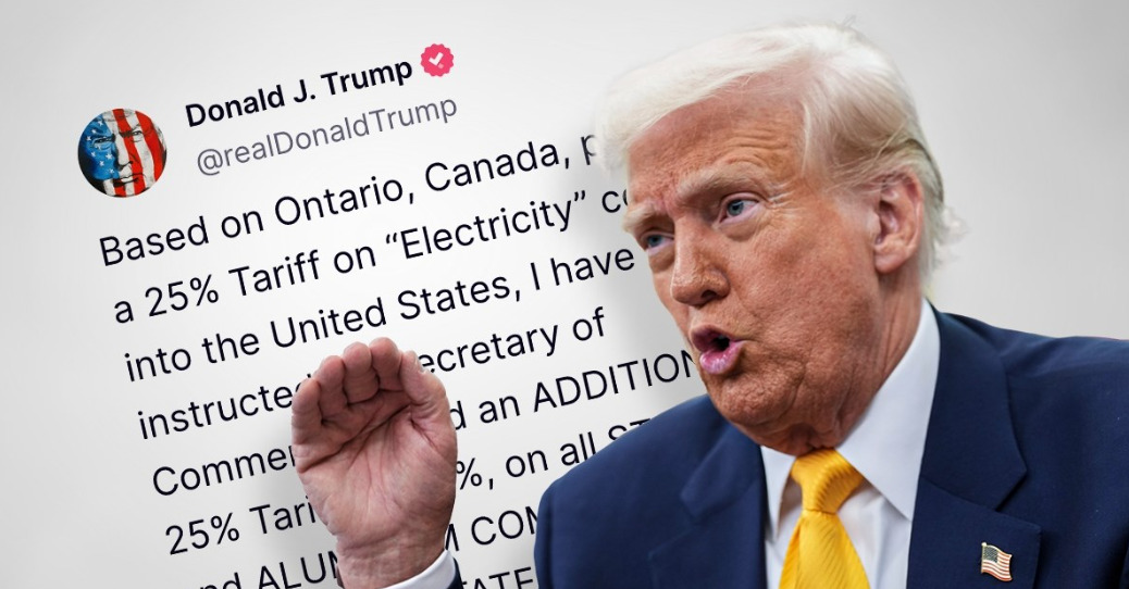 Трамп: Ги удвојувам царините за Канада, еден ден ќе биде дел од САД