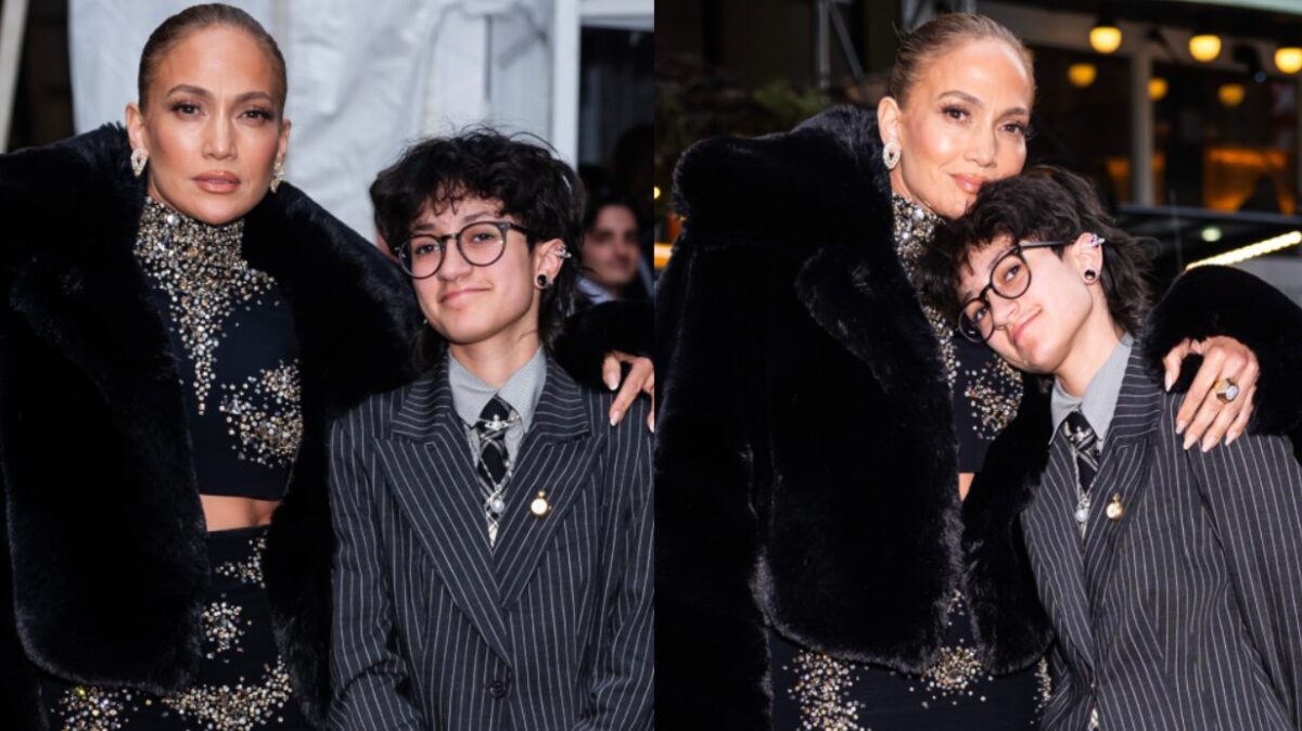 (Фото) Џенифер Лопез пристигна на премиерата на Отело со нејзиното дете