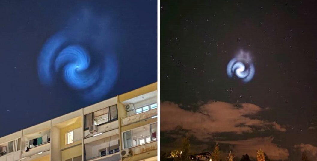 (Фото) Мистериозна сина светлина над Балканот, граѓаните шокирани, што вештачката интелигенција вели дека всушност виделе на небото