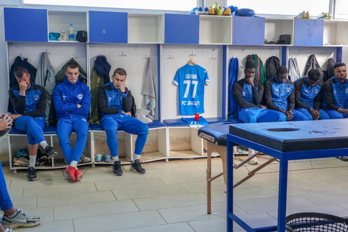 Шкупи го повлече дресот на Андреј Лазаров, клубот ќе го исплати целиот договор на неговото семејство