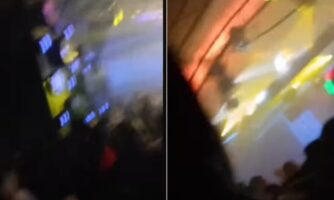 „Излегувај, се запали 'Пулс'“ - Нова снимка од пожарот во Кочани