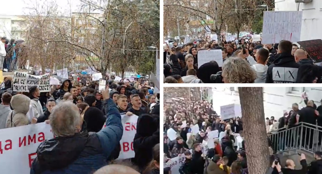 „Убиството на младината е убиство на иднината“ – граѓаните од Кочани на протест побараа правда за жртвите
