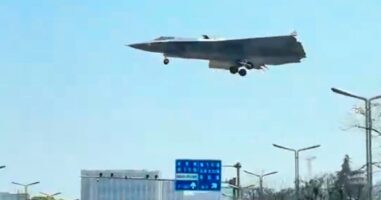 ВИДЕО: Снимка од необичен кинески борбен авион стана вирална