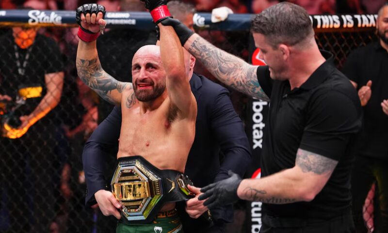 (Видео) Волкановски го врати шампионскиот појас во перо категорија