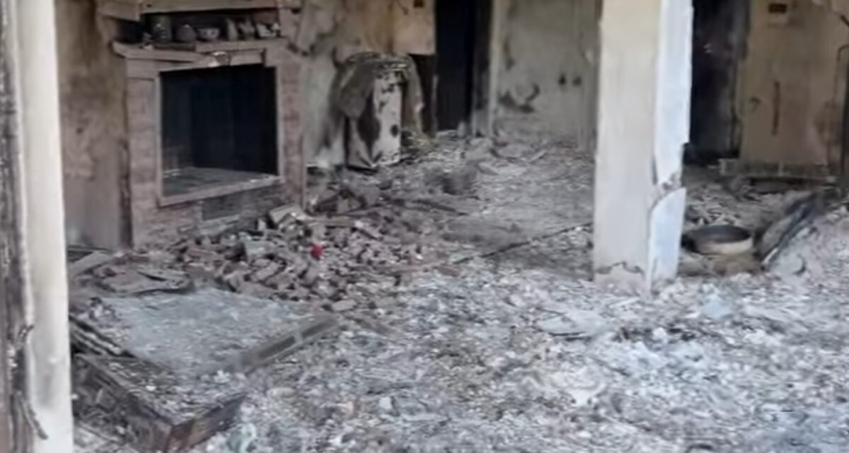 (Видео) Запален домот на Александар Пандов: Нема да не запрат и нема да не поколебаат