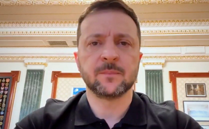 (Видео) Зеленски: Русија отворено го отфрла прекинот на огнот