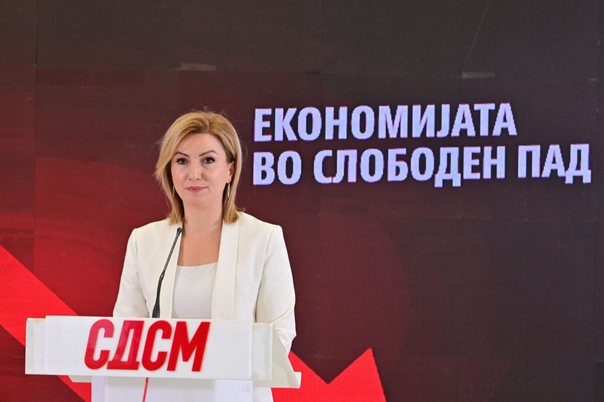 (Видео) Кузеска: Потрошувачката кошничка порасна за 836 денари, власта нема решение за високите цени