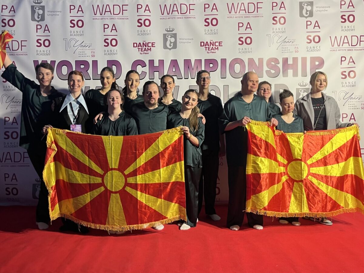 Македонската репрезентација блесна на Светското првенство во латино танци во Варшава,