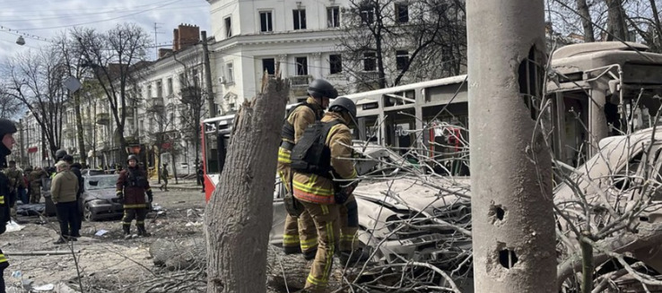 Најмалку 82 лица ранети во рускиот ракетен напад врз Харков: меѓу нив шест деца