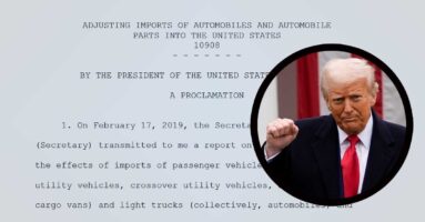 Објавен документ, царините на САД за увоз на автомобили официјално стапија на сила