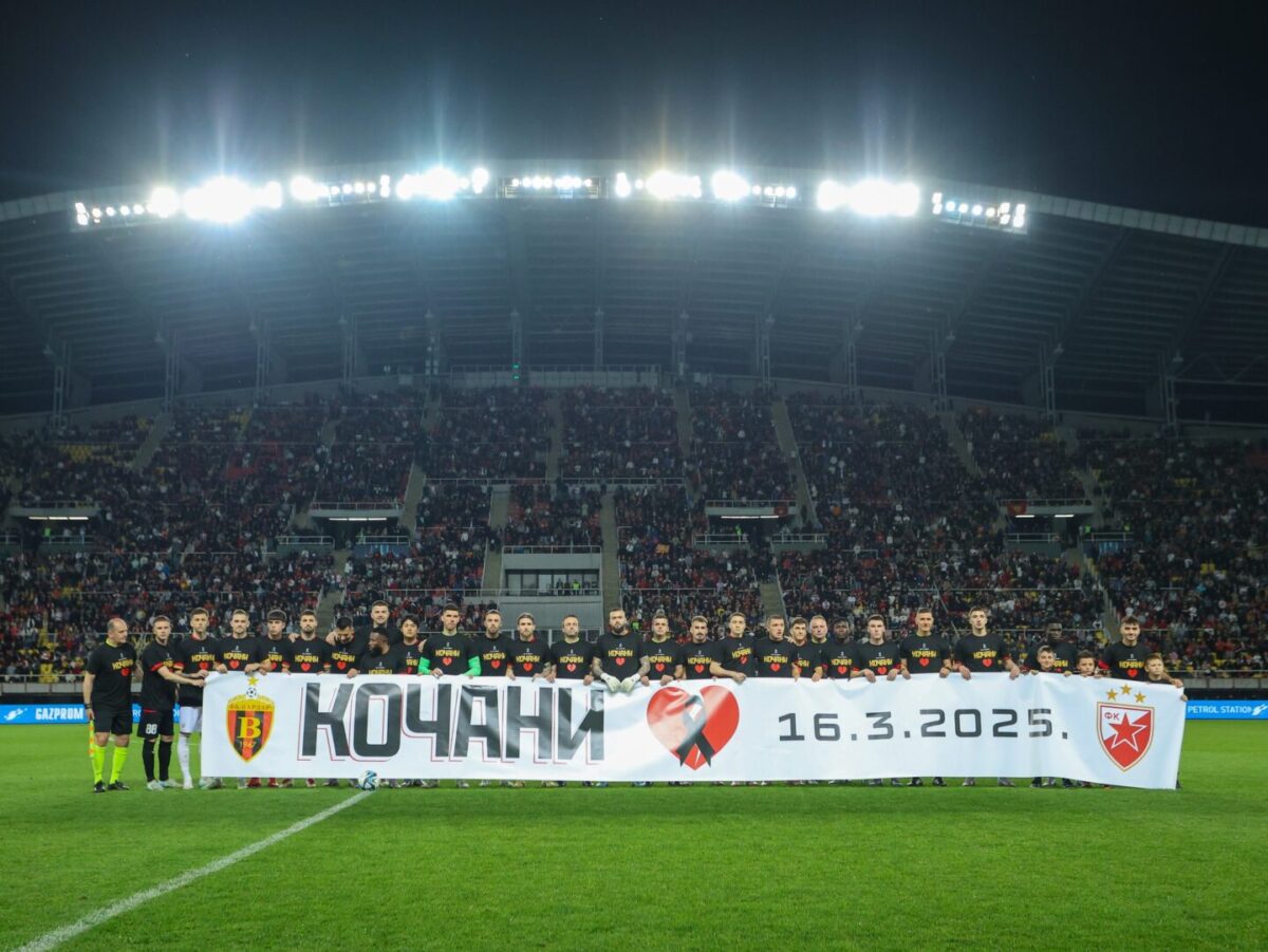 Црвенз звезда го победи Вардар во хуманитарениот натпревар за трагедијата во Кочани