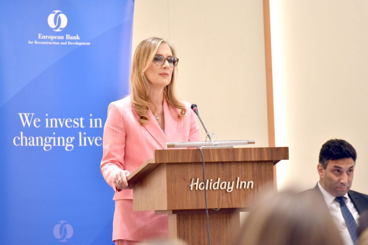 Ангеловска-Бежоска: Според ЕБРД, Извештајот има прогрес, но и потреба од зајакнување на структурните реформи за повисок животен стандард