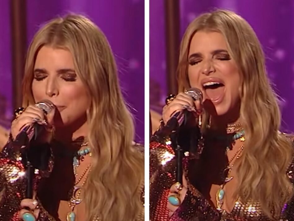 (Видео) Џесика Симпсон воодушеви со првиот настап по 15 години