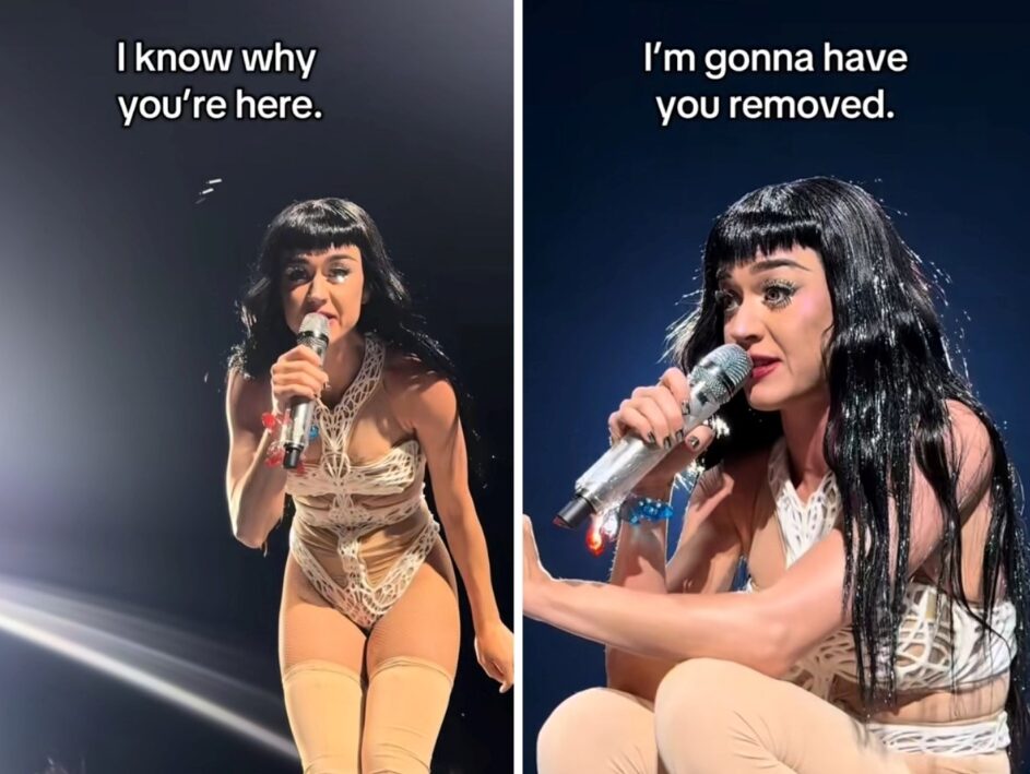 (Видео) Кејти Пери го прекина настапот и се обрати на обожавател: „Тргни се од мојот сопруг“