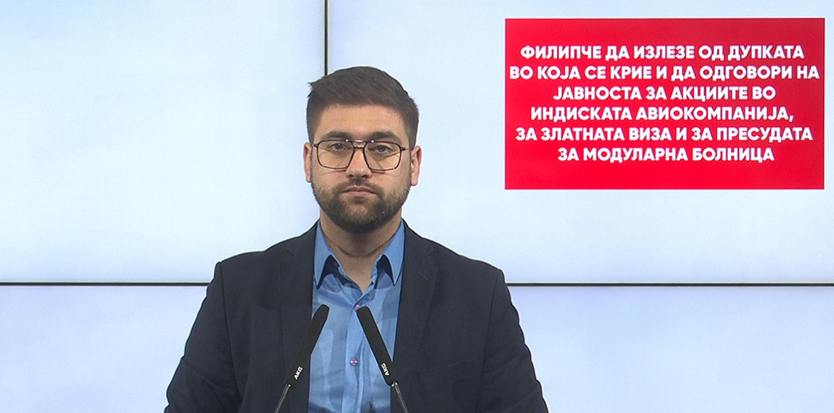 (Видео) Мансиевски: Филипче да одговори за акциите во индиската авиокомпанија, златната виза и модуларната болница