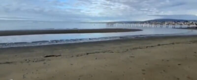 (Видео) Морето се повлече пред надоаѓањето на цунамито, застрашувачки снимки од Чиле по земјотресот