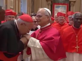 (Видео) Преседан во Ватикан: за прв пат објавена снимка од папата веднаш по изборот