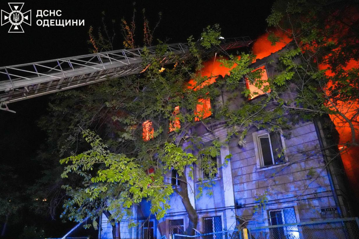 (Видео) Руски напад врз Одеса