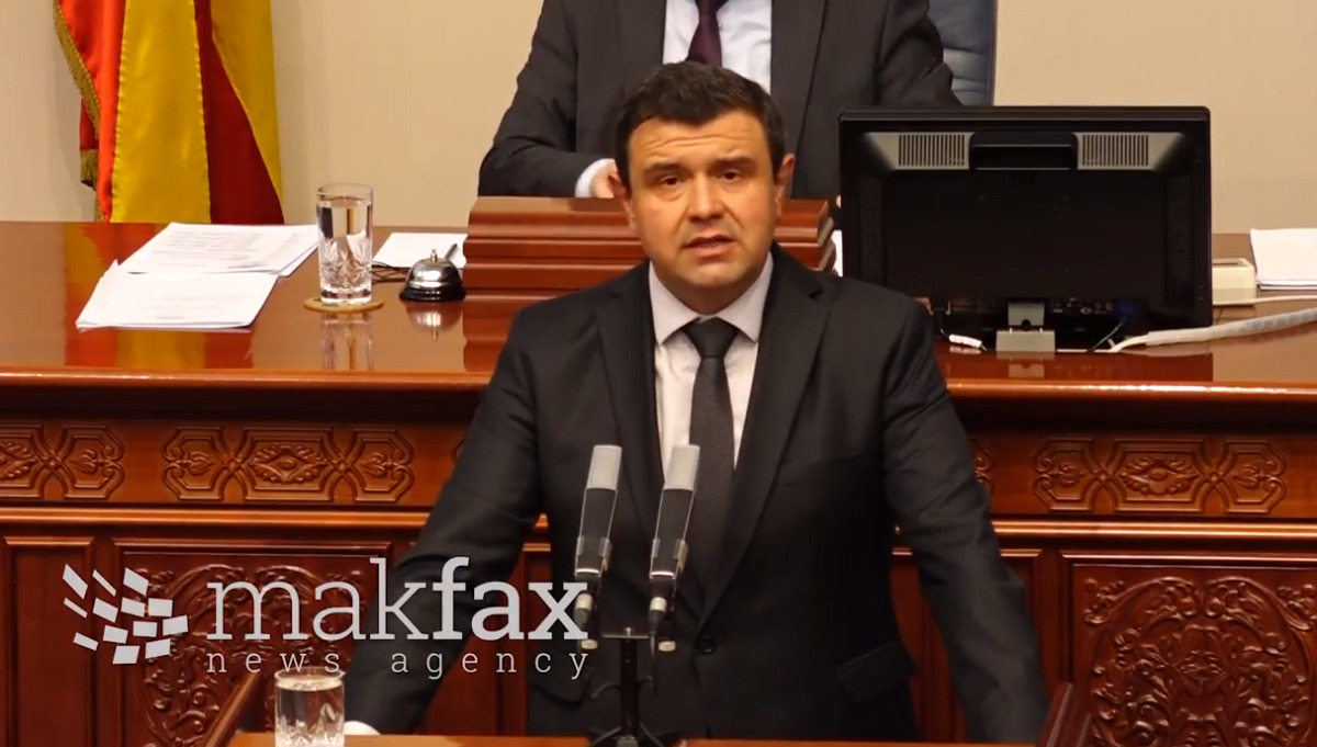 Мицевски: Договорот со Обединетото Кралство во собраниска процедура, истoриски чин за Македонија