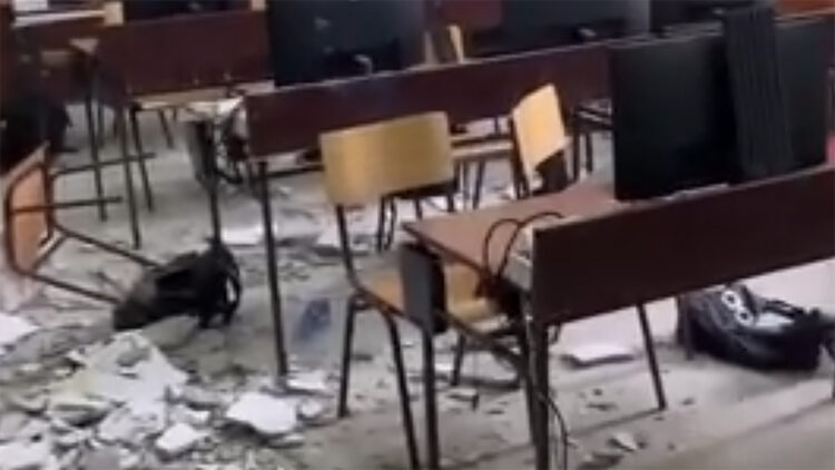 Падна таван во гимназија во Србија