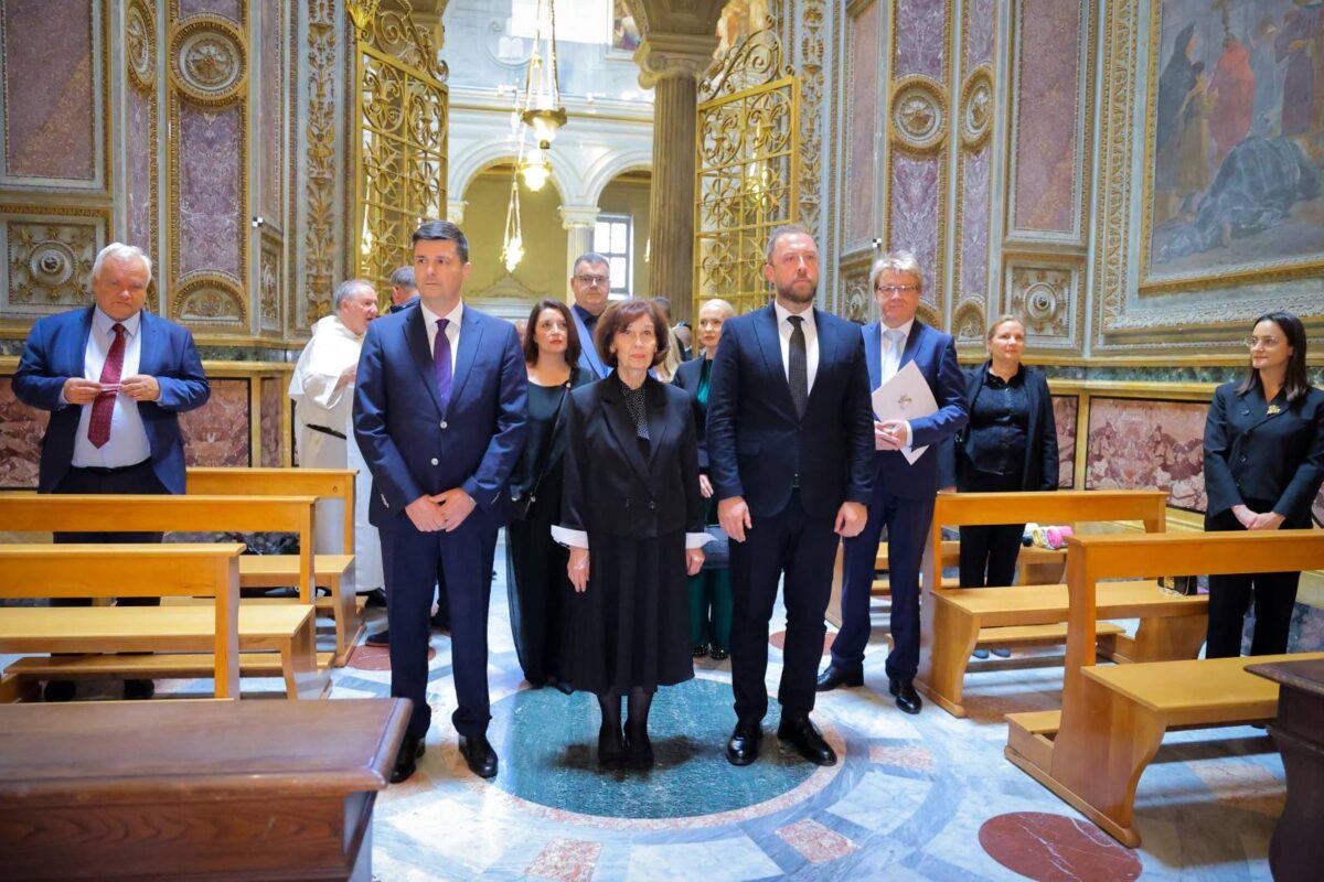 (Фото) Република Македонија во Рим го одбележува денот на Свети Кирил и Методиј