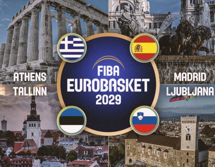 Четири држави домаќини на Евробаскет 2029