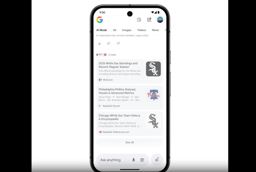 Google воведува нова AI функција за пребарување