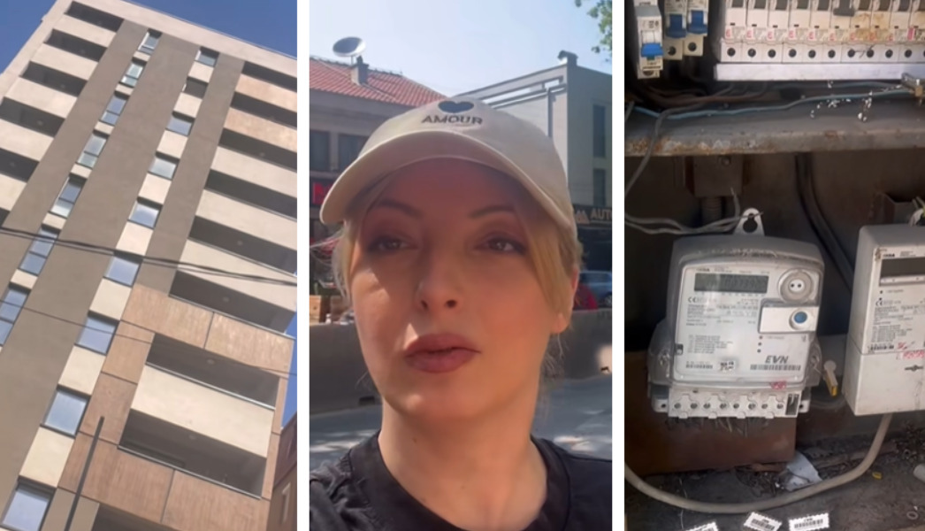 (Видео) Арсовска: Во Чаир издигната дивоградба на 12 ката, вселени се и станари кои на инспекторите им ги исекоа гумите